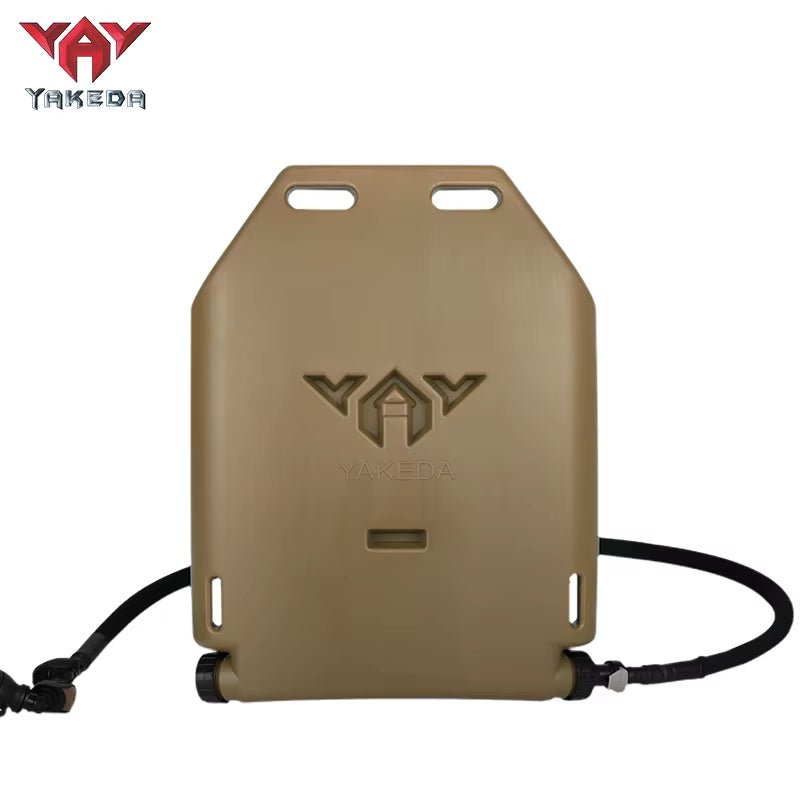Signal & Steel Plate - Shaped Hydration Reservoir – 1.75L Tactical Water Plate for Plate Carriers - SignalAndSteel