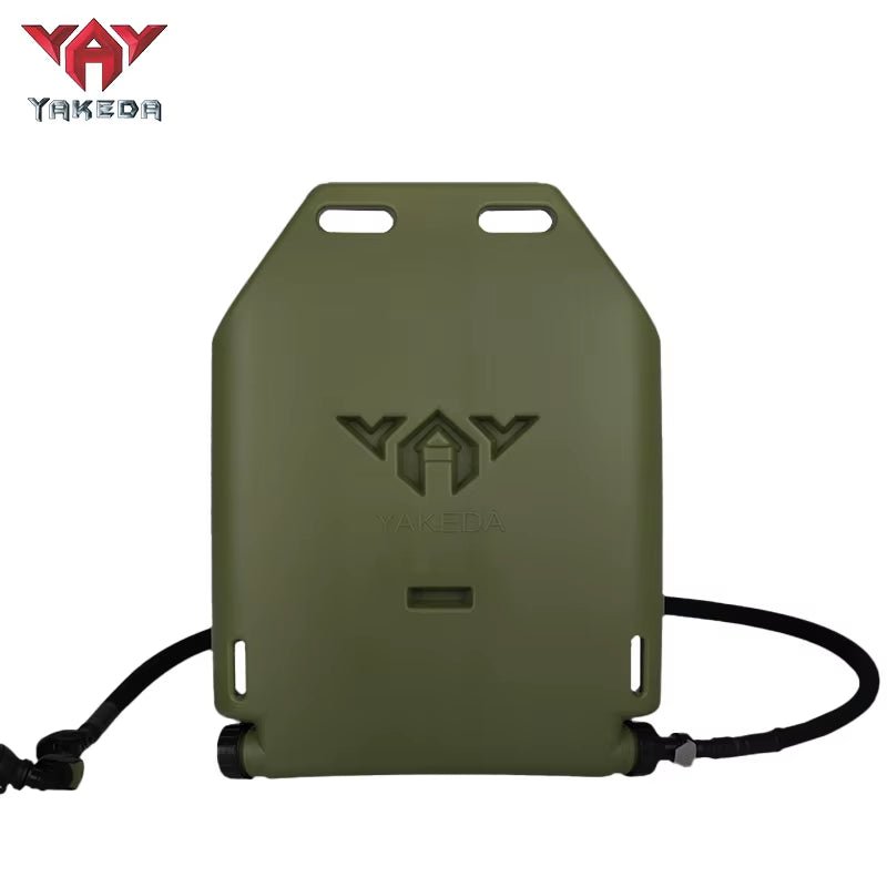 Signal & Steel Plate - Shaped Hydration Reservoir – 1.75L Tactical Water Plate for Plate Carriers - SignalAndSteel