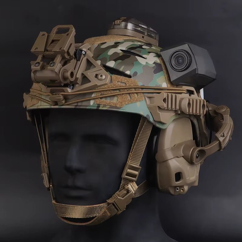 Signal & Steel Training Tactical Helmet 3.0 – Lightweight Airsoft Bump Helmet with Accessory Rails - SignalAndSteel